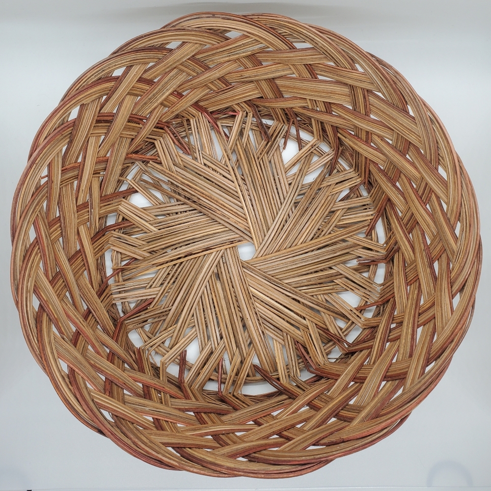 Circle Wicker Basket